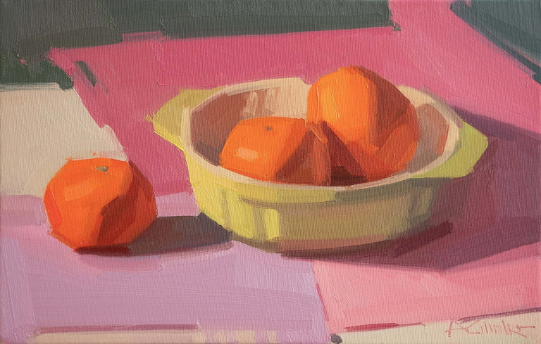 Sarah Calandro Title: Oranges and Greens