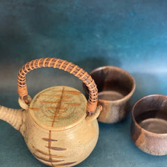 Shalan Dere Title: Pale Green Tea Set 3 piece