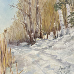 Sharon Austin Title: Winter Path