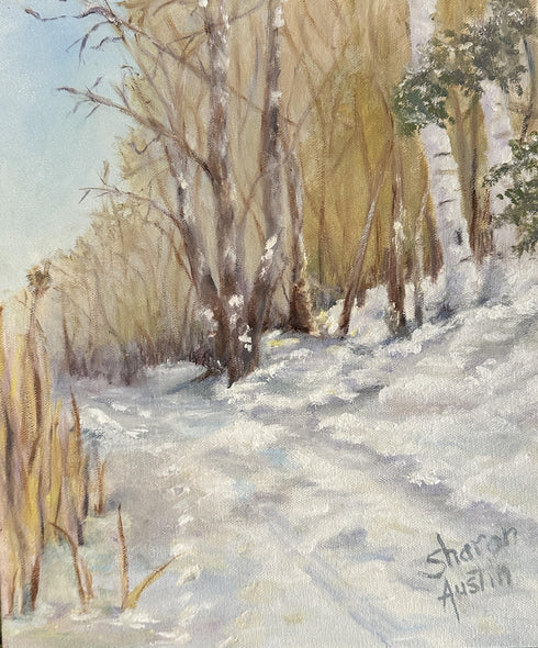 Sharon Austin Title: Winter Path