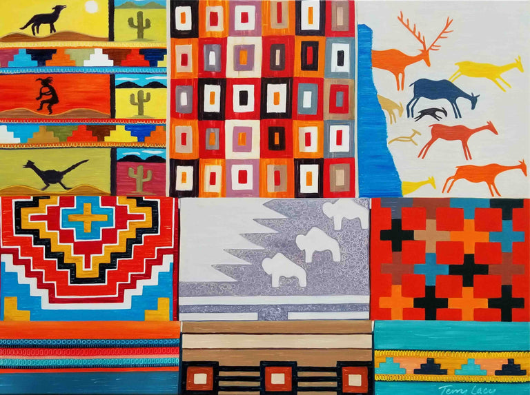Terry Lacy Title: Tribal Tapestries