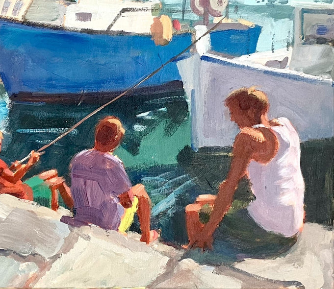 Zeigler, Doug Title: Fishing, Mykonos Greece