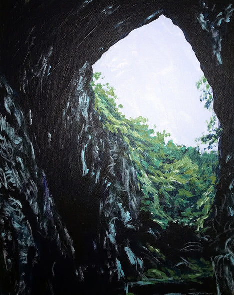 Donna Frostick Title: Natural Bridge Silhouette 2